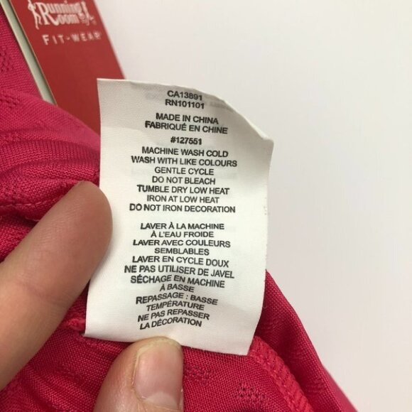 NWT Running Room racerback hot pink tank top small - Picture 9 of 13